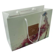 Gepersonaliseerde papiersakke gekleurde inkopiesakke